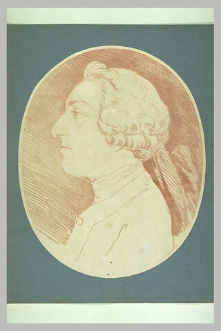 Portrait de Louis XV, de profil vers la gauche, image 2/2