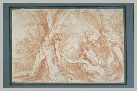 Les sylvains et les nymphes déplorant la mort de Marsyas, image 2/3