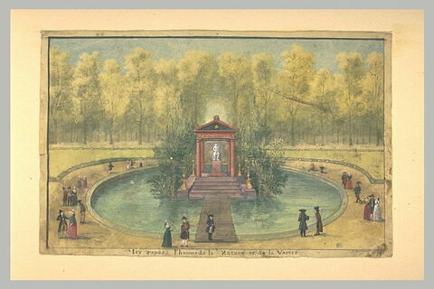 Tombeau de Jean Jacques Rousseau aux Tuileries, image 2/2