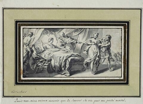 La Mort de Louis VIII