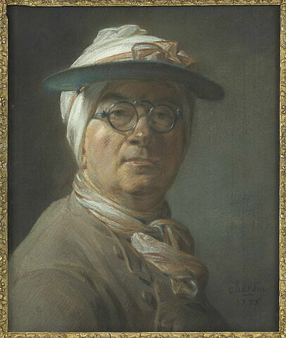 Autoportrait à l'abat-jour et aux lunettes., image 5/6