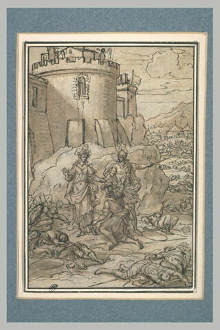 Faramond s'interpose entre Artabure et Rosemonde, image 2/2