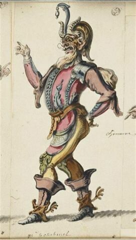 Costume de chimère : Polichinelle