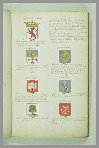 Page d'armorial