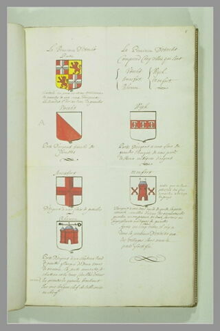 Page d'armorial