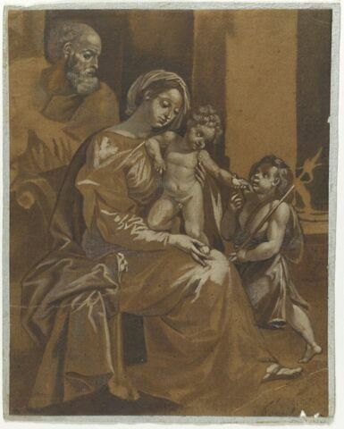 La Sainte Famille et le petit saint Jean