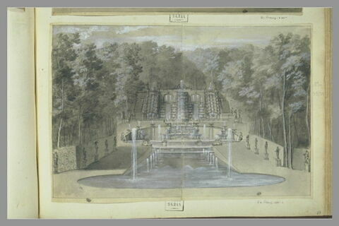 Vue de la cascade de Saint-Cloud, image 2/2