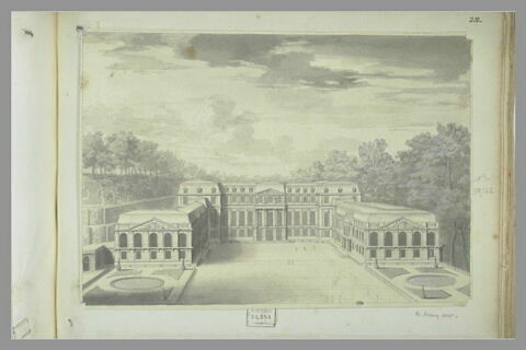 Vue du château de Saint-Cloud, image 2/3