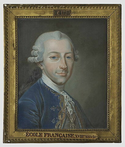 Portrait présumé d'un grand d'Espagne, en habit bleu, de trois quarts., image 2/4