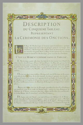 Description de la cérémonie des onctions, image 2/2