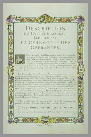 Description de la cérémonie des offrandes, image 2/2