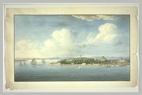 La pointe du sérail avec l'embouchure de la mer de Marmara, image 2/2