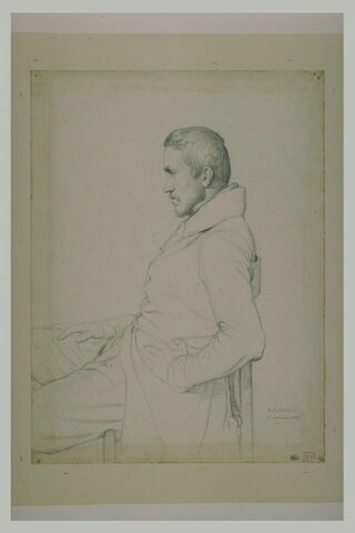 Portrait d'Hippolyte Flandrin, image 2/2