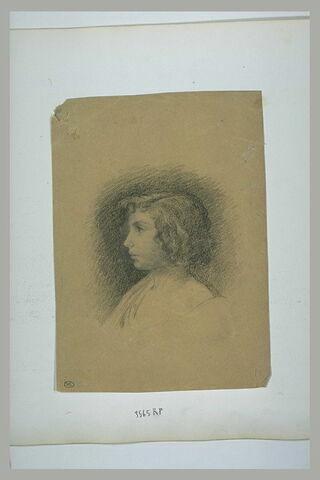 Tête d'enfant, vue de profil, image 2/2