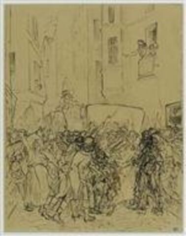 L'arrestation de Charlotte Corday