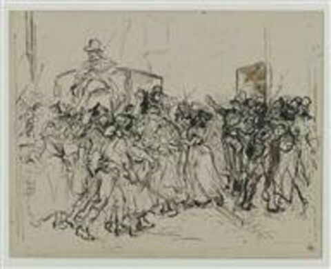 L'arrestation de Charlotte Corday