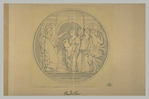 Médaille dédiée aux Arts