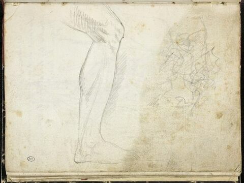 Etude de jambe et croquis, image 3/3