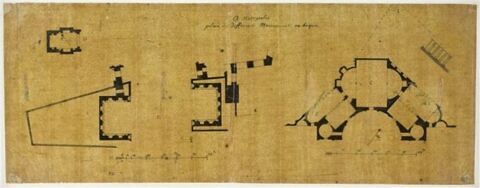 Plans de monuments à Nicopolis