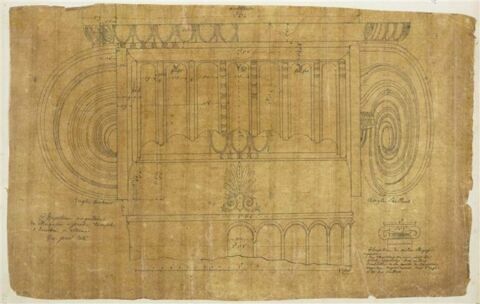 Chapiteau angulaire de l'Erechthéion, à Athènes