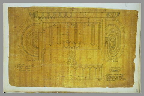 Chapiteau angulaire de l'Erechthéion, à Athènes, image 2/2