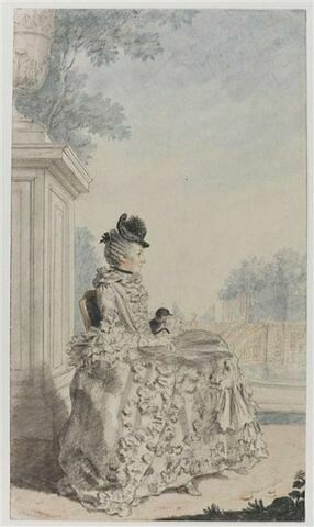 Portrait de Louise-Anne-Madeleine de Vernon, marquise de Ségur (1729-1778), femme du Maréchal de Ségur