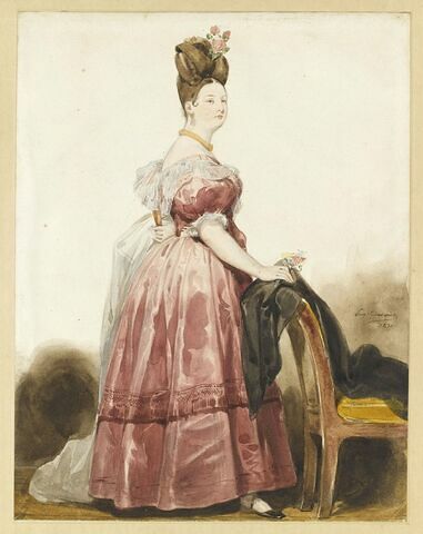 Portrait de mademoiselle Laure Devéria