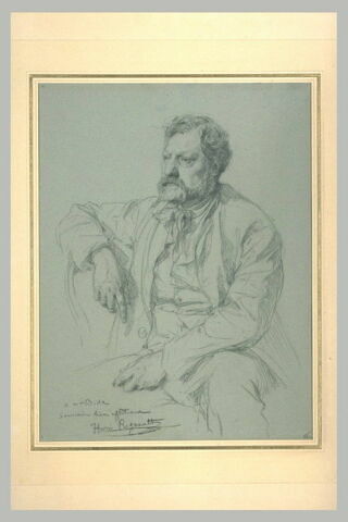 Portrait du peintre Alexandre Bida, image 2/3