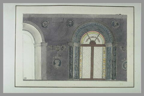Croisées de la salle du XVè siècle, Musée des Monuments Français, image 2/2