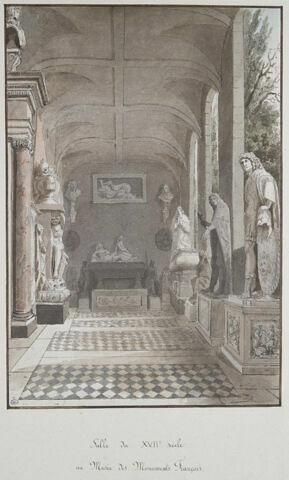 Salle du XVIIè siècle, Musée des Monuments Français, image 3/3