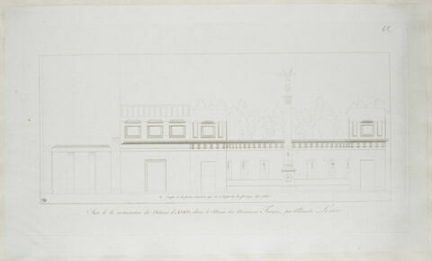 Reconstitution du château d'Anet au Musée des Monuments Français