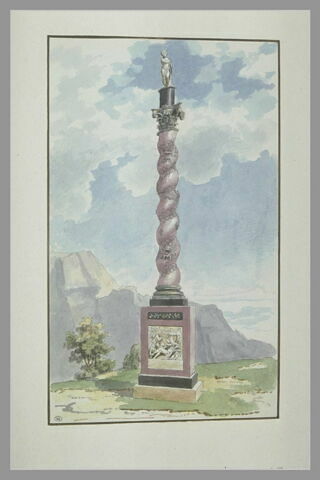 Colonne funéraire à la mémoire du roi Henri III, image 2/2