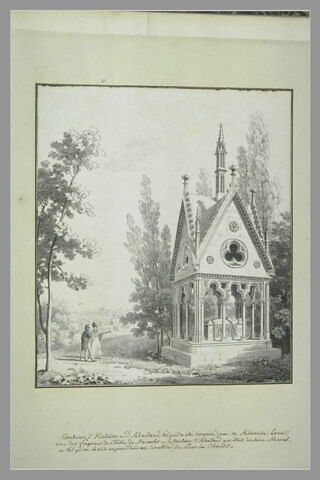 Chapelle sépulcrale d'Héloïse et Abélard, image 2/2