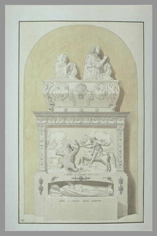 Tombeau de Philippe de Commines et de Jeanne de Commines, image 2/2