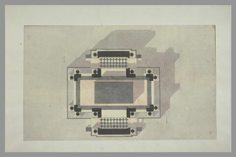 Plan du tombeau de François Ier