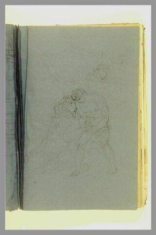 Homme soignant la patte d'un lion, image 2/2