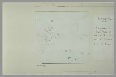 Croquis sommaire de la rade de Portsmouth et de l'escadre, image 2/2