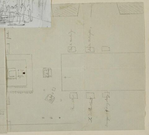 Plan de la Salle du trône à Windsor