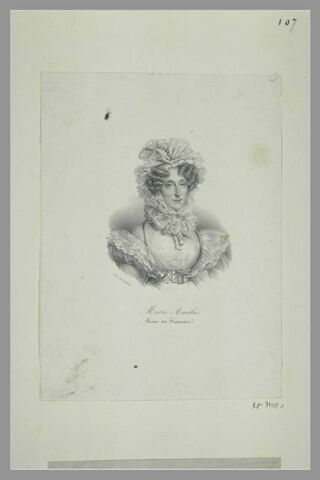 Portrait de Marie-Amélie, reine des Français, image 2/2