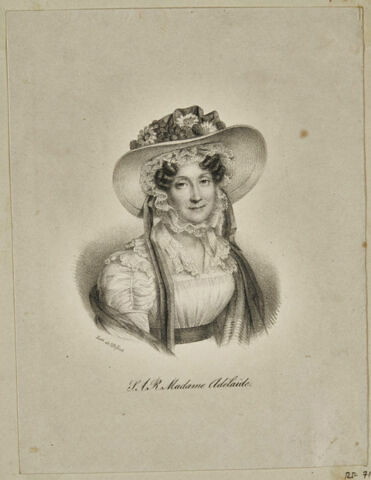 Portrait de S.A.R. Madame Adélaïde