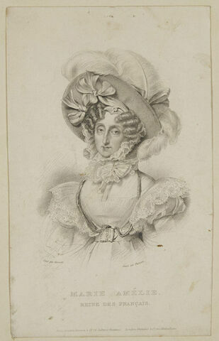 Portrait de Marie-Amélie, reine des français