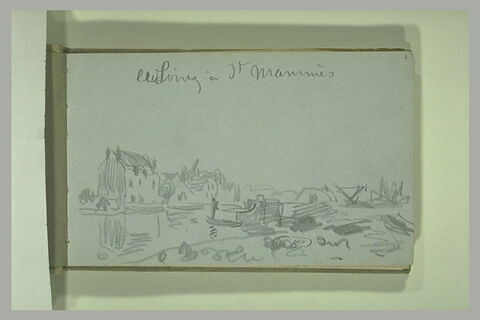 Le Loing à Saint-Mammès, image 2/2