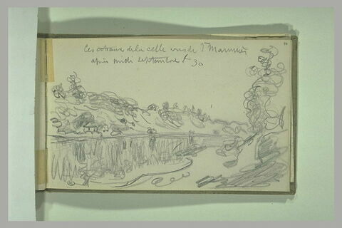 Les coteaux de La Celle vus de Saint-Mammès, image 2/2