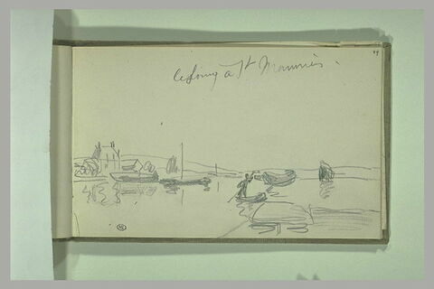 Le Loing à Saint-Mammès, image 2/2