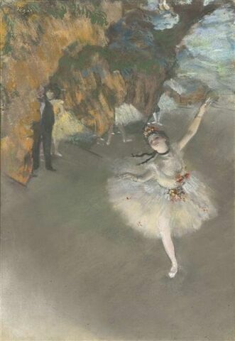 Danseuse sur la scène