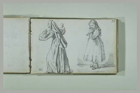 Religieuse ; fillette, image 2/2