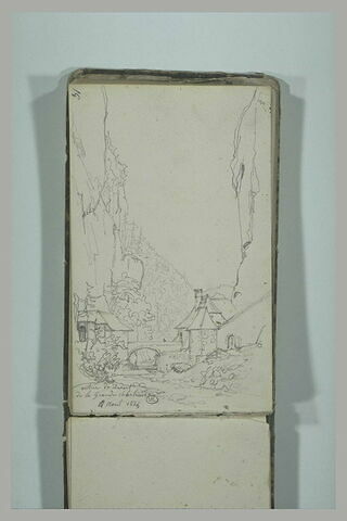 Entrée de la Grande Chartreuse, au milieu d'un paysage montagneux, image 2/2