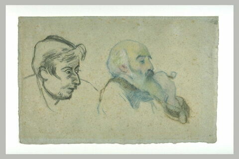 Double portrait de Paul Gauguin et de Camille Pissarro, image 2/3