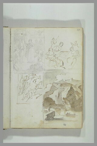 Quatre copies d'après les maîtres, image 2/2