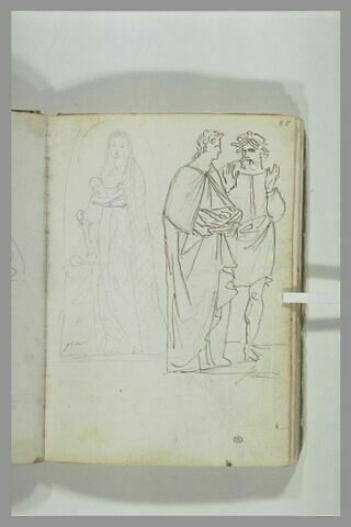 Vierge à l'Enfant ; groupe de deux personnages, image 2/2